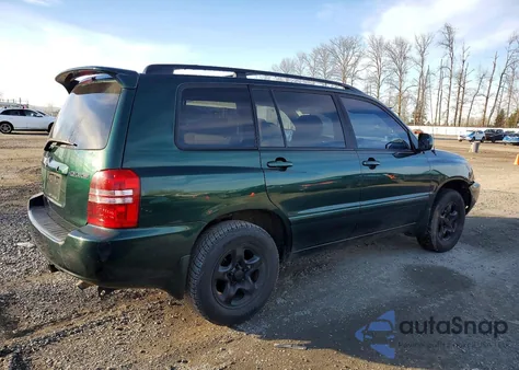2002 Toyota Highlander Limited from USA, damaged, VIN JTEHF21A120074014